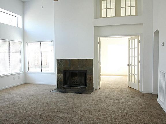 View from front door - living room