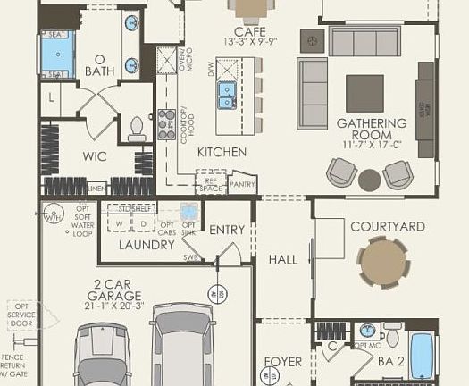 First Floor 2 br 2 ba