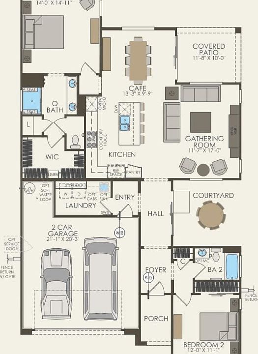 First Floor 2 br 2 ba
