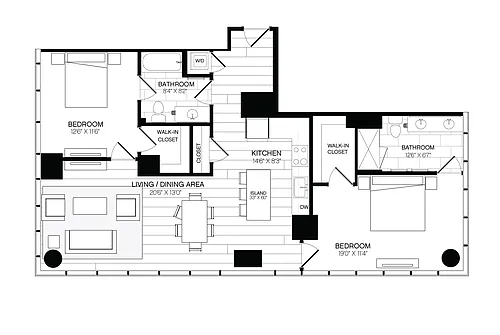 Floor plan B8