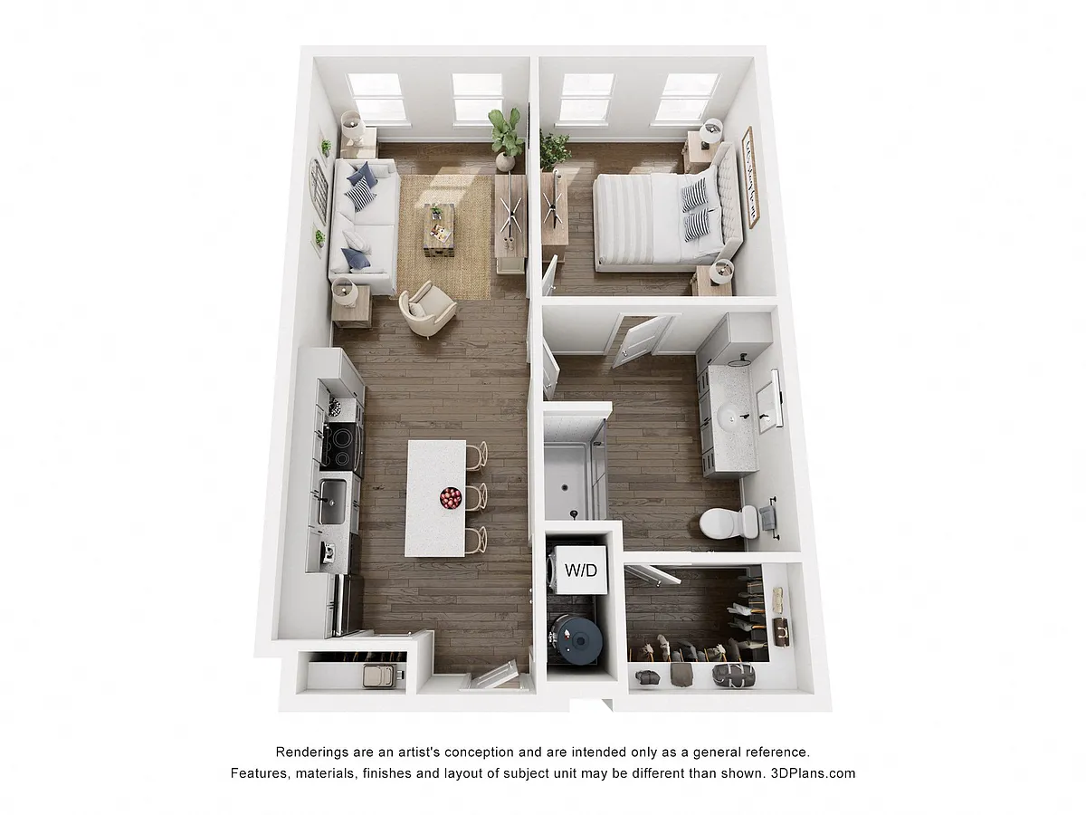 Floor plan Tram