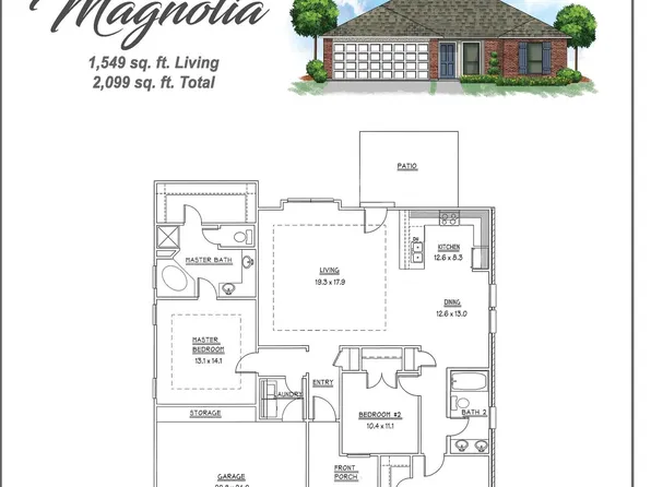 1228 Marlena Meadows Dr, Gonzales, LA 70737