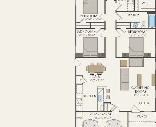 First Floor 4 br 2 ba