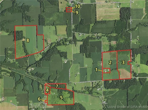 N Harristown; Bata; & Day Road, Salem, IN 47167