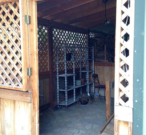 Storage off of back porch