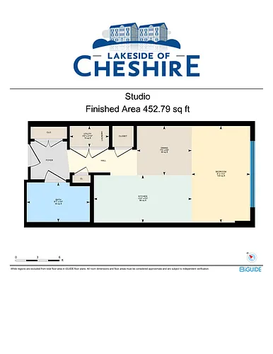 Floor plan Studio