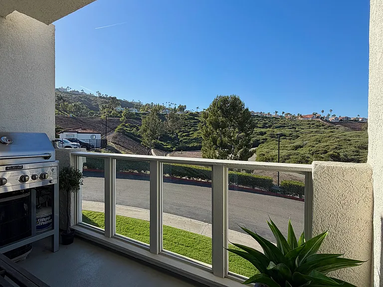 Balcony with view