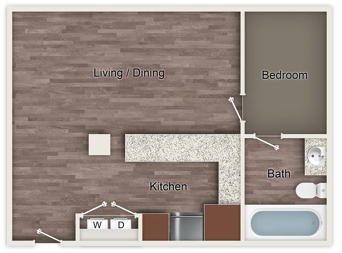 Floor plan A8