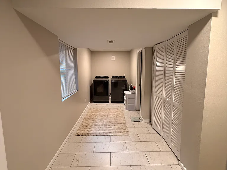 Laundry area