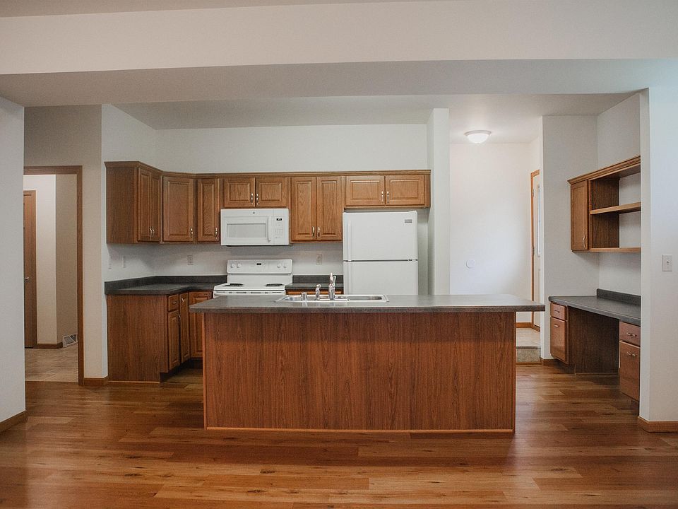 Kitchen and front door
