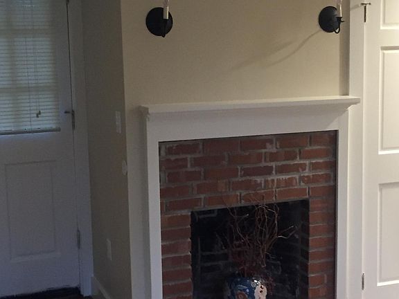 Fireplace is ornamental only.