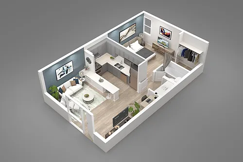 Floor plan A1 Platinum