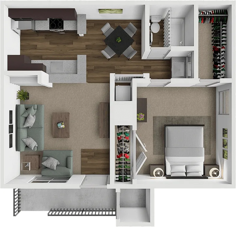 Floor plan Cambridge