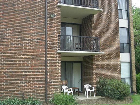 Second floor condo balcony