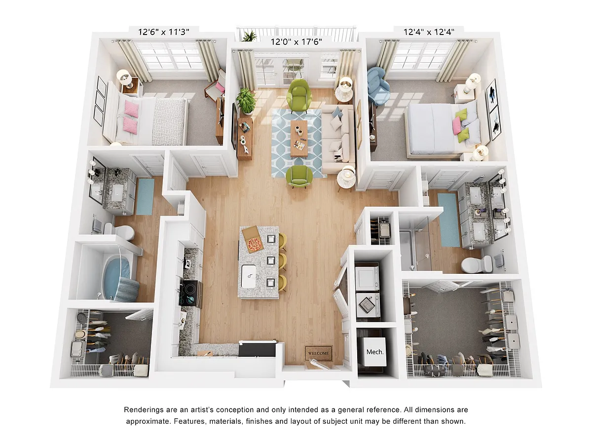 Floor plan Red Top