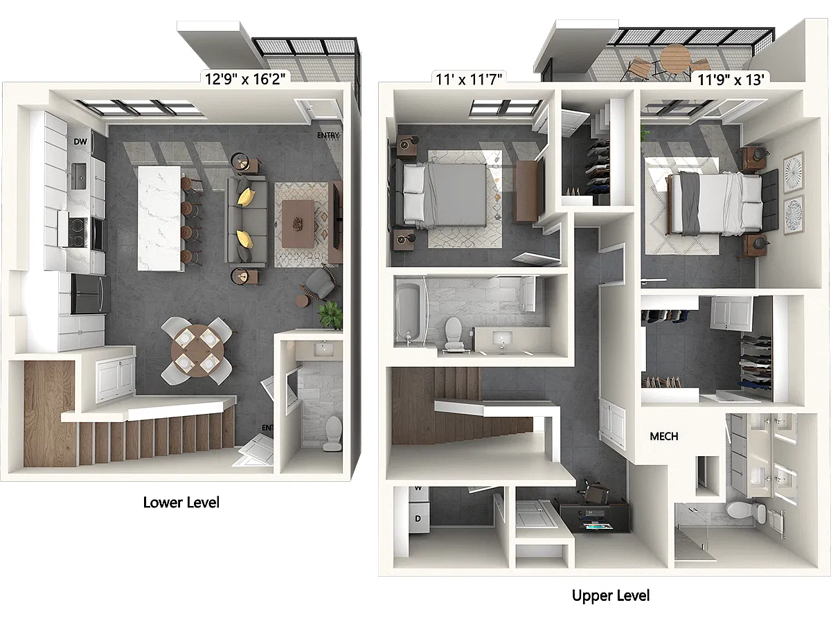 Floor plan TH01