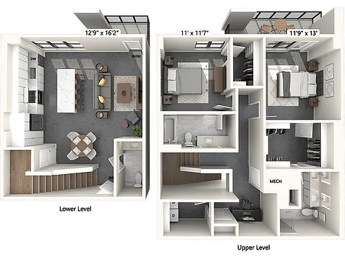 Floor plan TH01