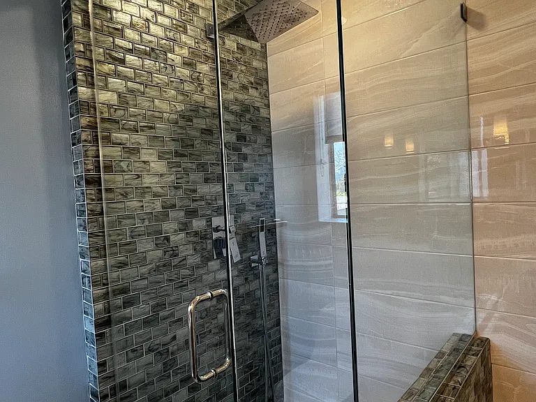 Master bathroom shower