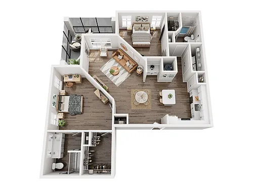 Floor plan B3