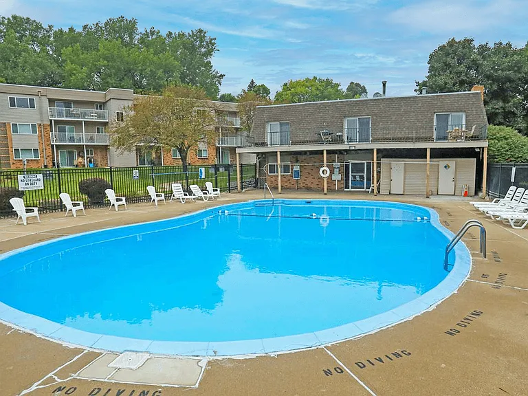 Take A Dip in Our Sparkling Swimming Pool
