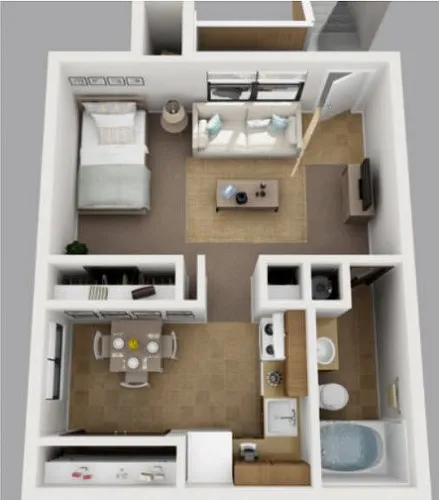 Floor plan Studio