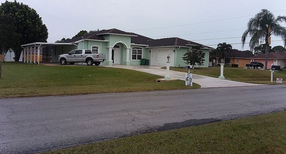 1/2 acre corner lot. 