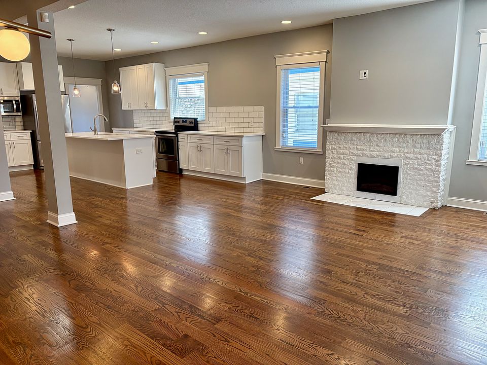Open floor plan for Living/Dining, Kitchen