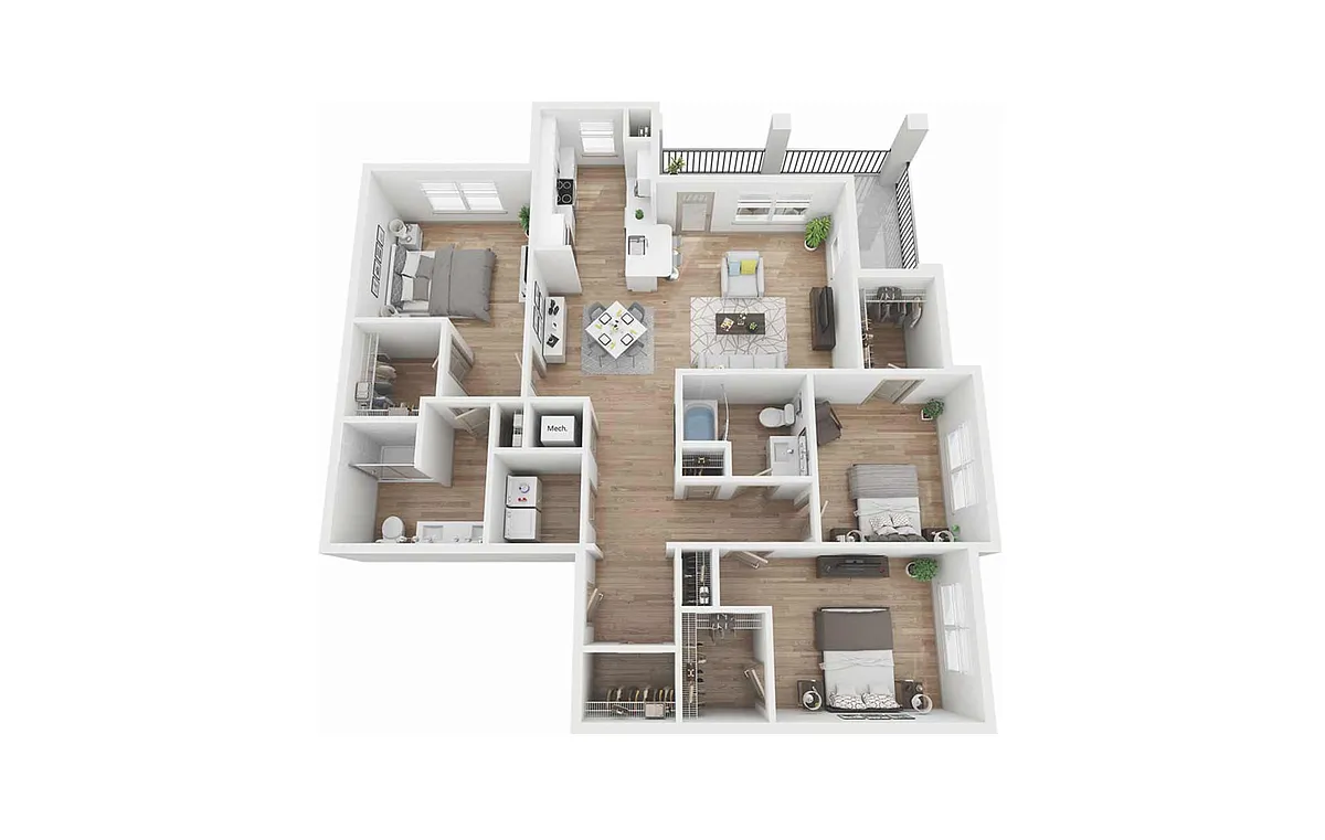 Floor plan C1