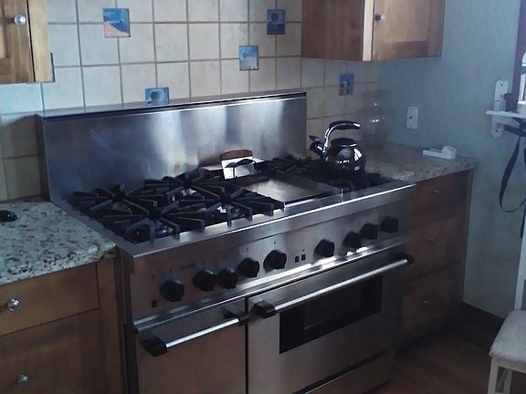 6 burners +2 ovens+ griddle 