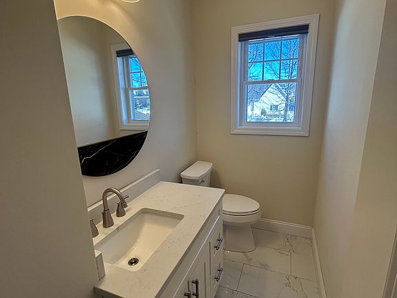 Half bath on main living floor