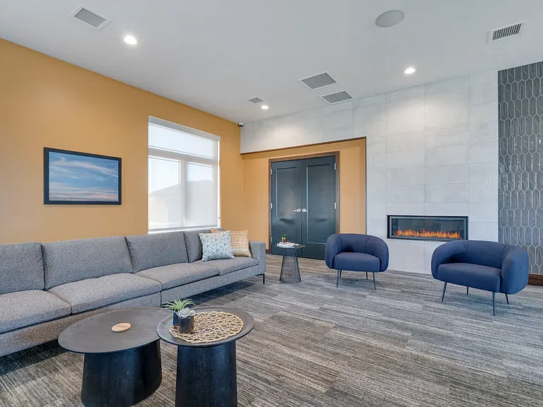 Kick back and relax next to the fire and socialize with friends in our clubhouse.