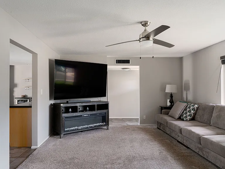 Furnished living room
