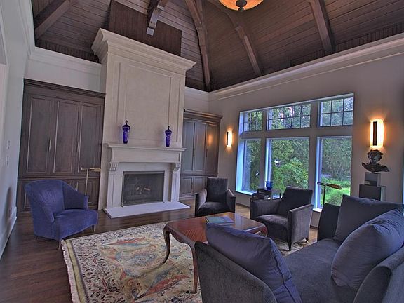 Dramatic fireplace