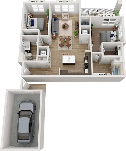 Floor plan B2