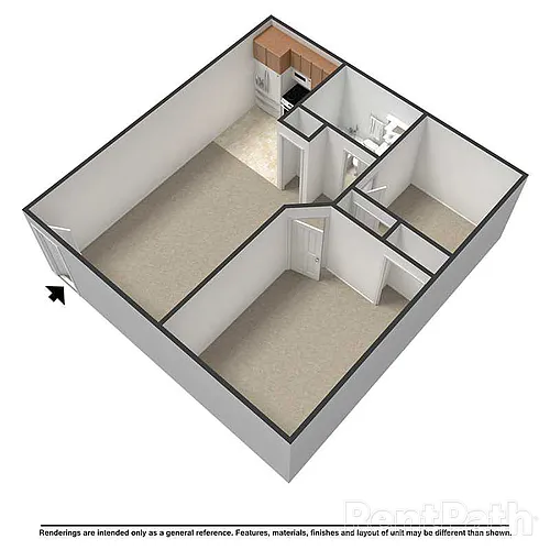 Floor plan 2 Bedroom