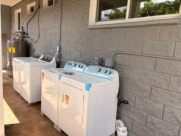 Shared Washers/Dryers