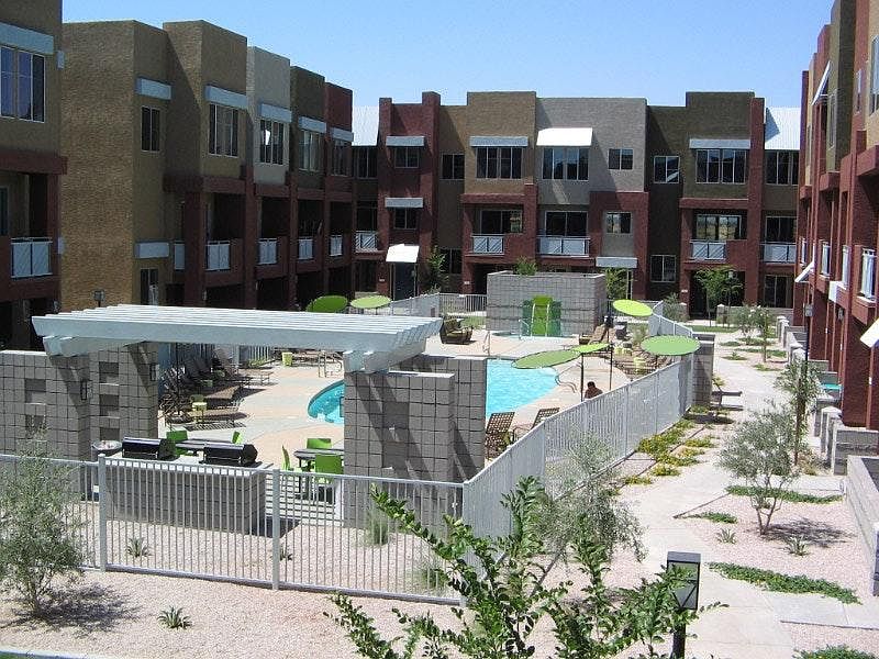 View from Balcony & Living Room