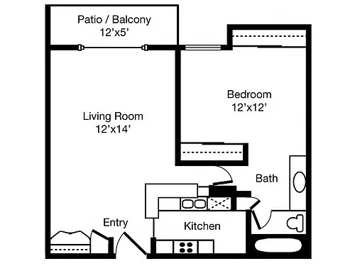 Floor plan 664