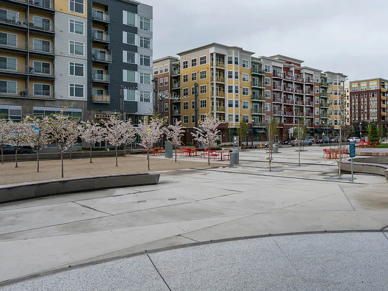 Across from Downtown Park