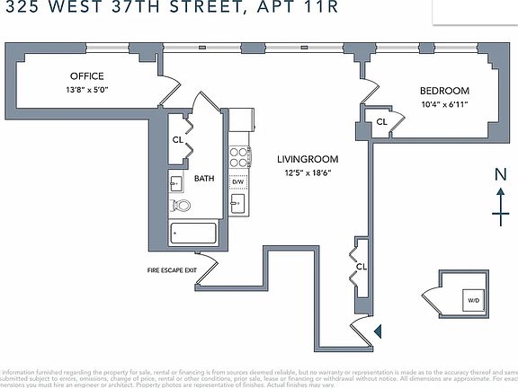 2nd image of 325 W 37th St Floor 11R