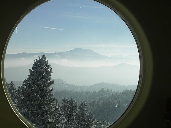 View from guest bathroom