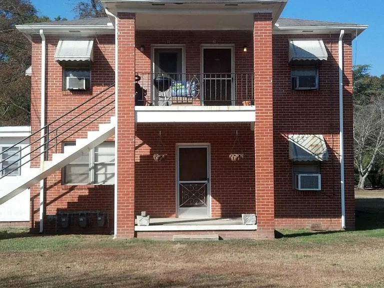 Front of the triplex - unit is upstairs