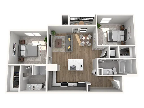 Floor plan B1-60 - B1-60