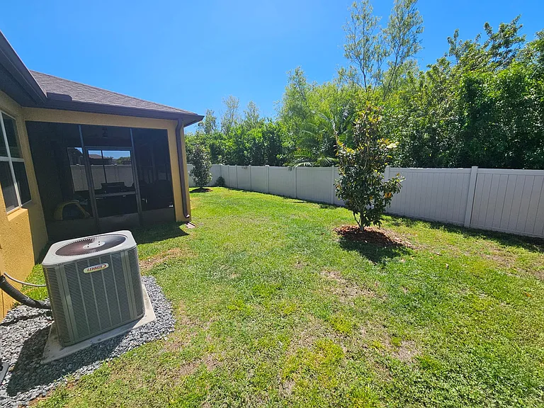 Large Fenced Backyard