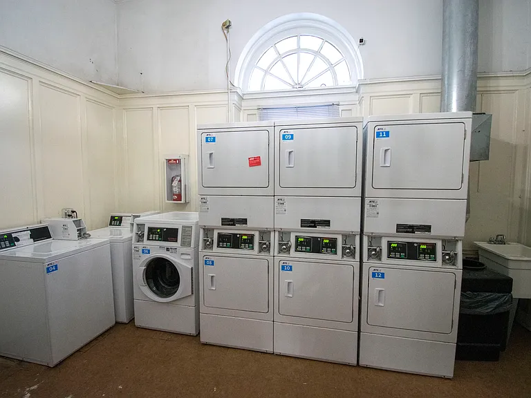 Washer/Dryers located in the building
