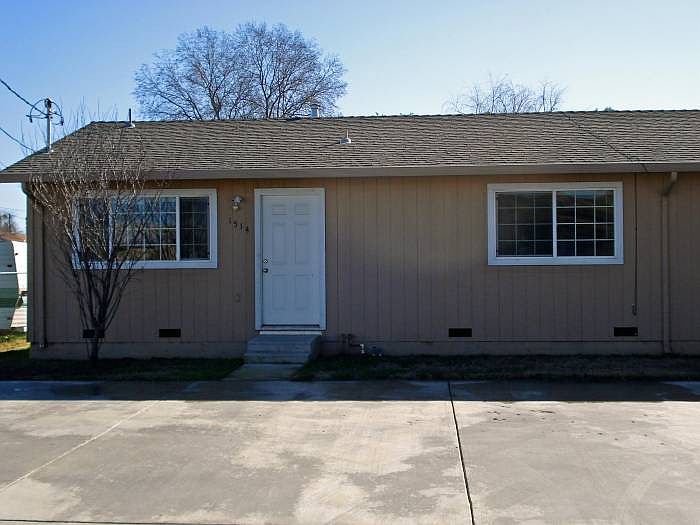 Paved Front Entrance