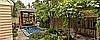 endless pool in lovely garden