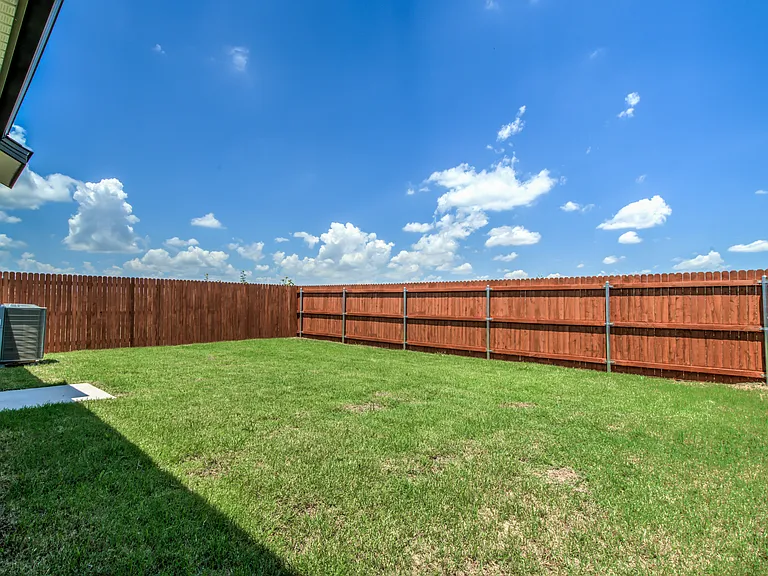 Fenced Yard