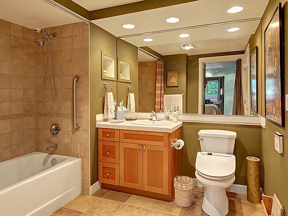 Bathroom with Toto Seat