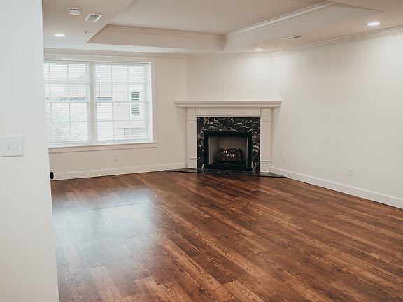 Living room with gas fireplace